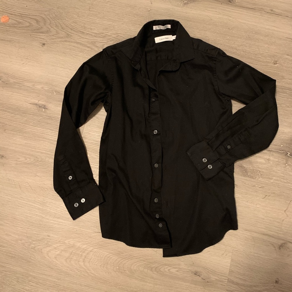 Calvin Klein Poplin Collared Shirt size 10